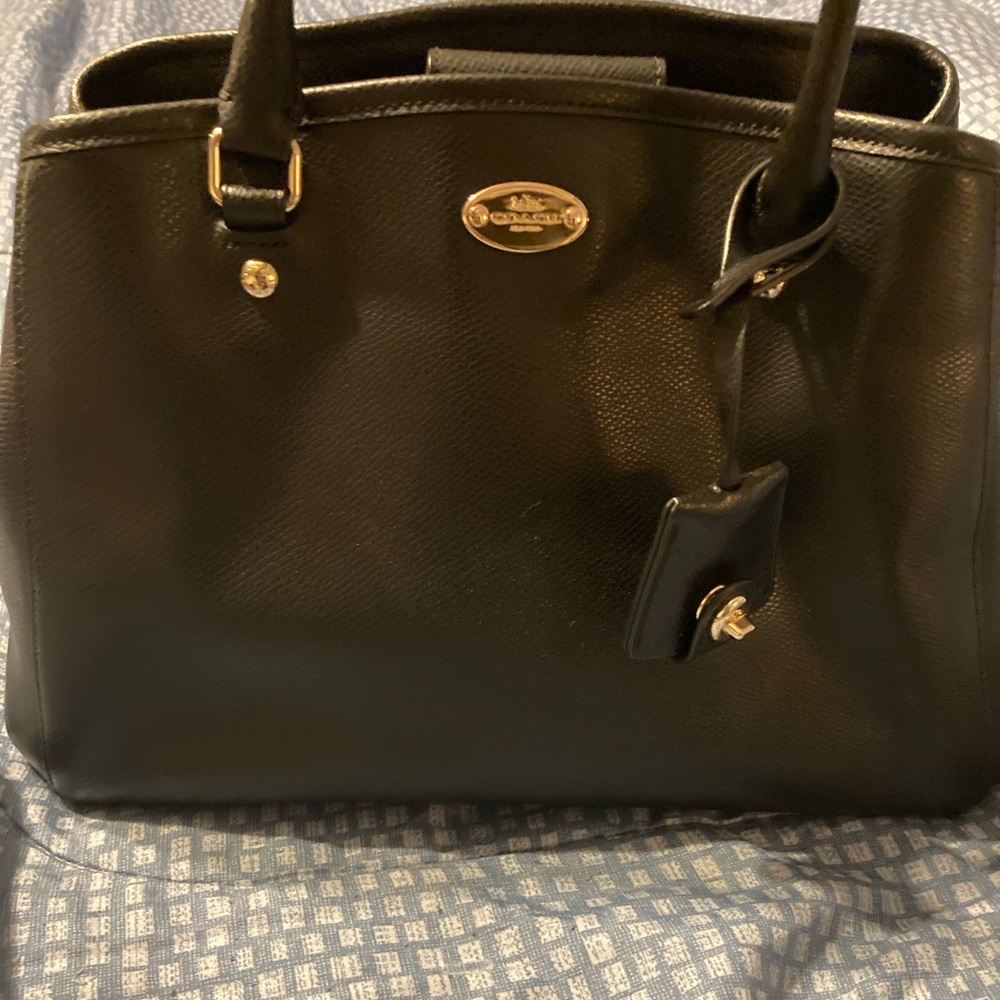 Coach Black Margot Carryall Bag